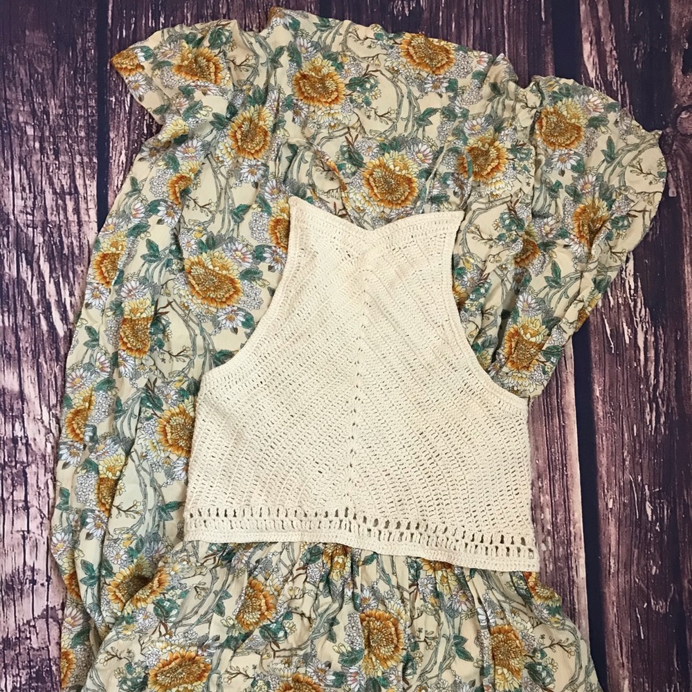 Coco + Jaimeson Sunflower Maxi Dress